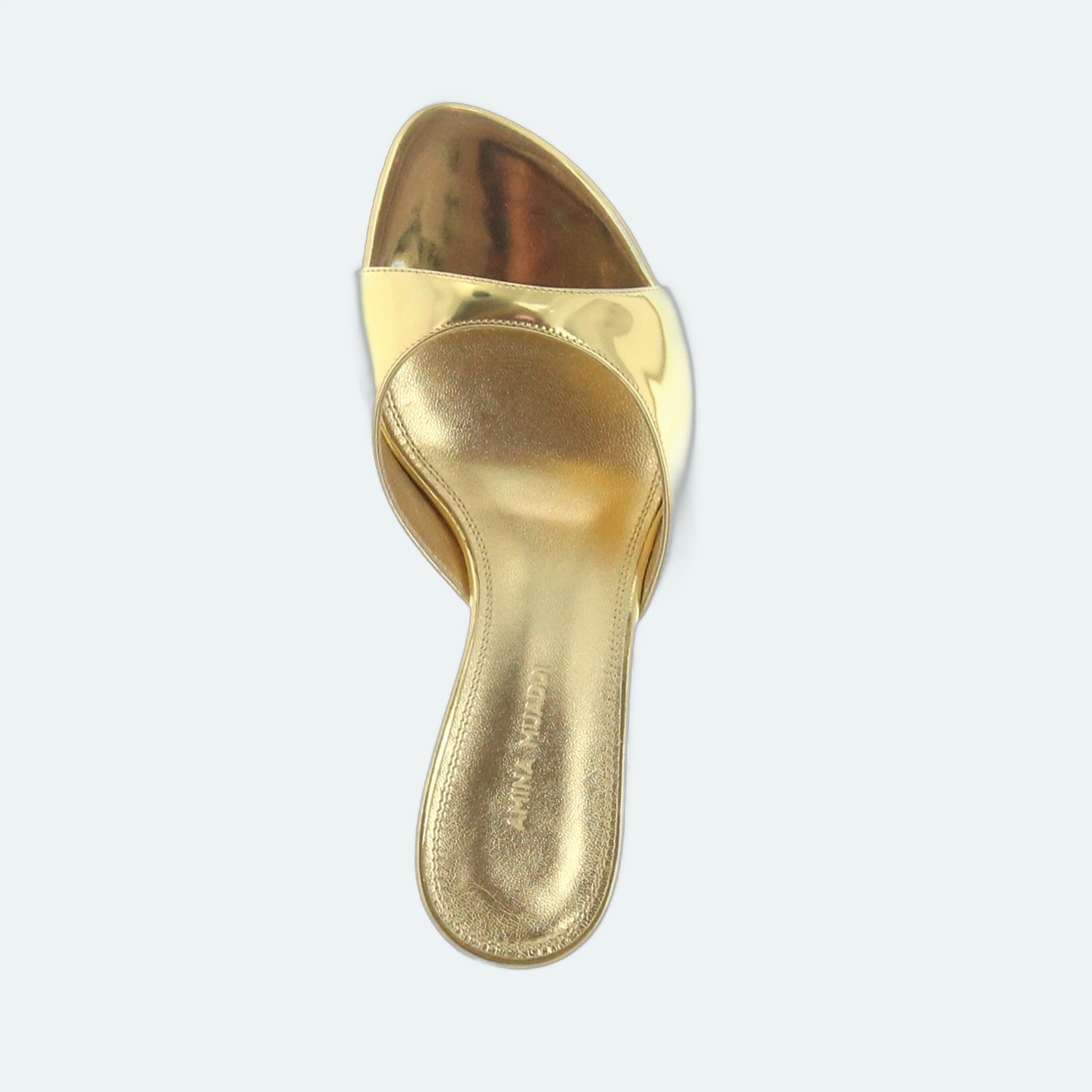Amina Muaddi - Jeanne Slipper 60 - Gold - Image 4