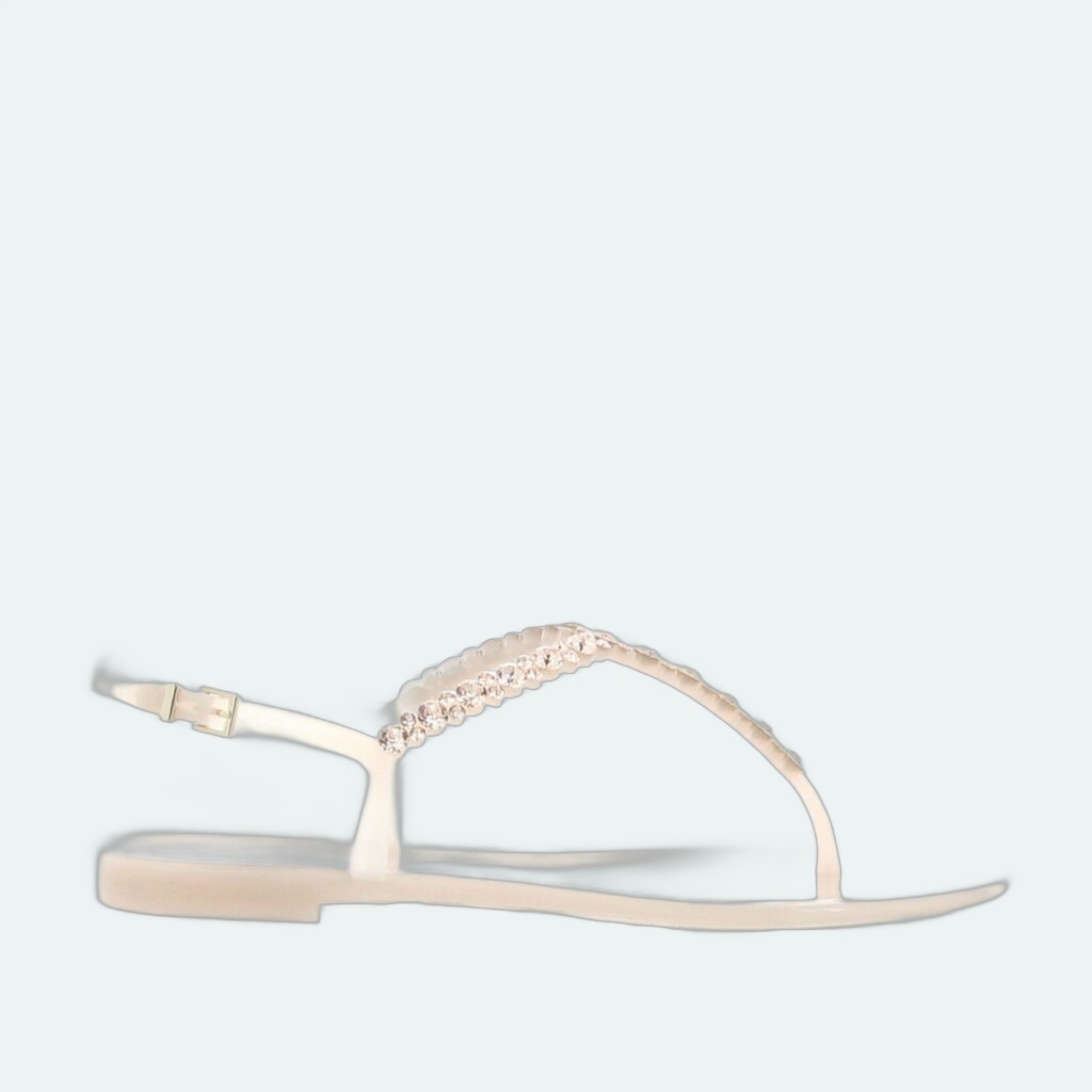 Carla Saint Barth - Jelly Sandal Camilla - Bone