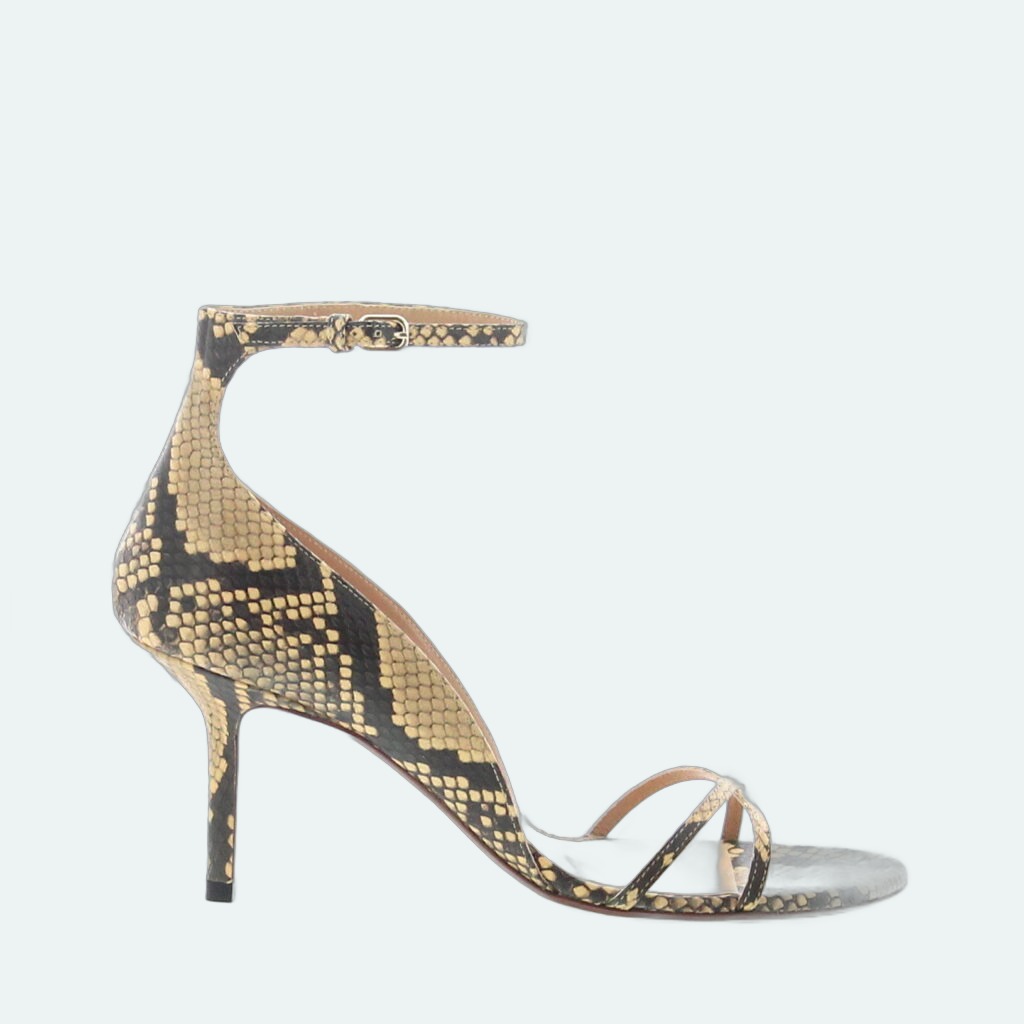 Francesco Russo - Ankle Strap Sandal - Tan