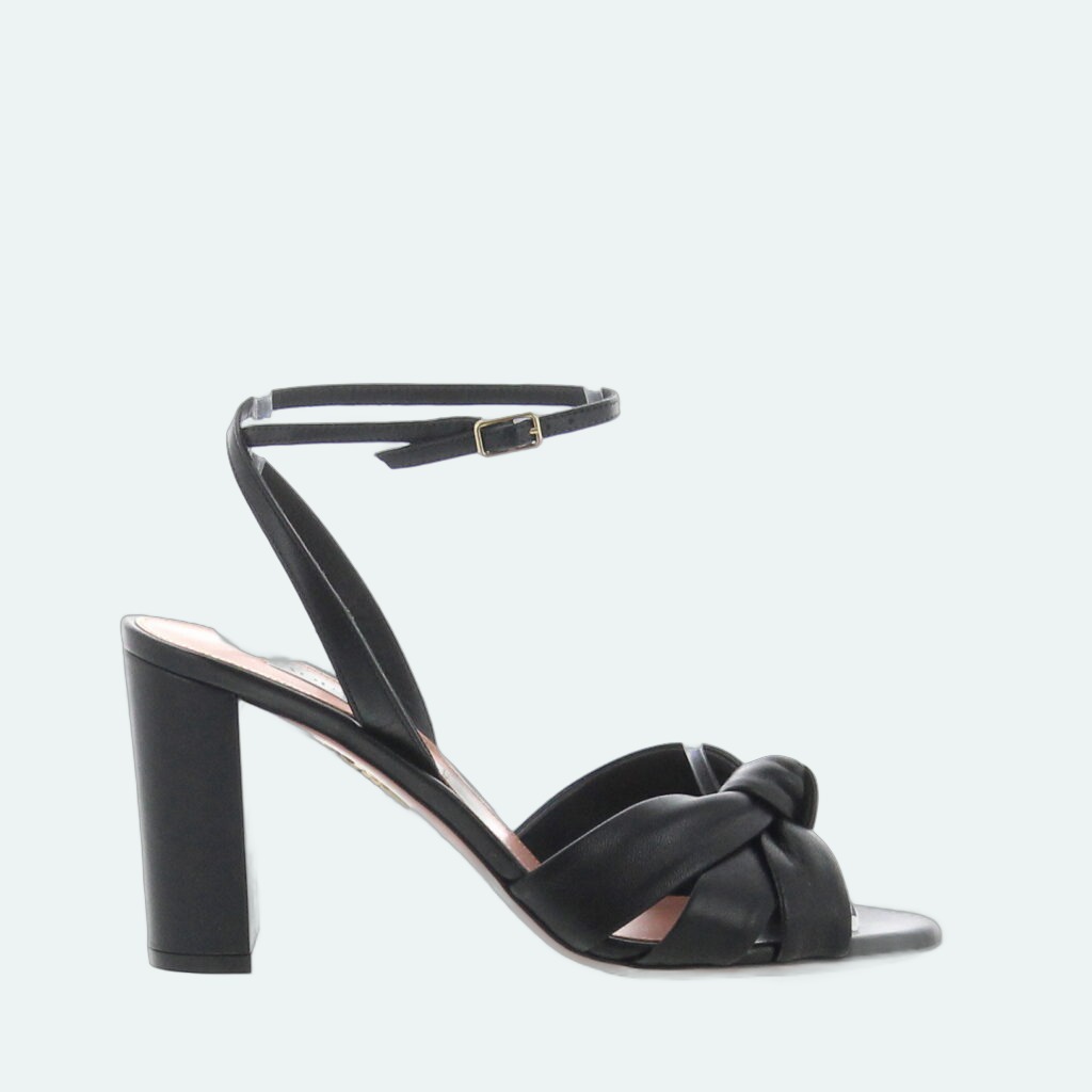 Aquazzura - Nina Sandal 85 - Black