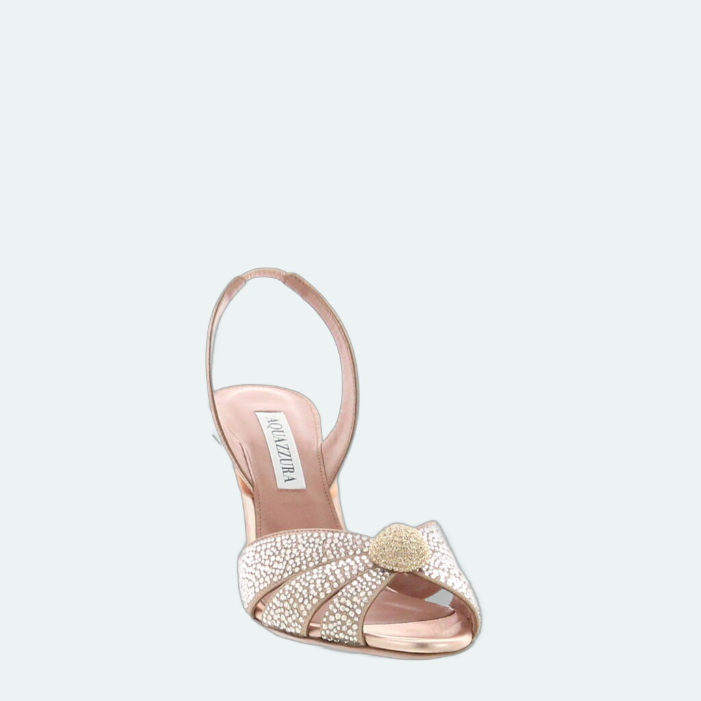 Aquazzura - Italian Flirt Sandal 75 - Petal
