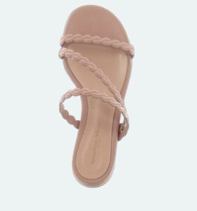 Gianvito Rossi - Kay Mule Flat - Peach - Image 4