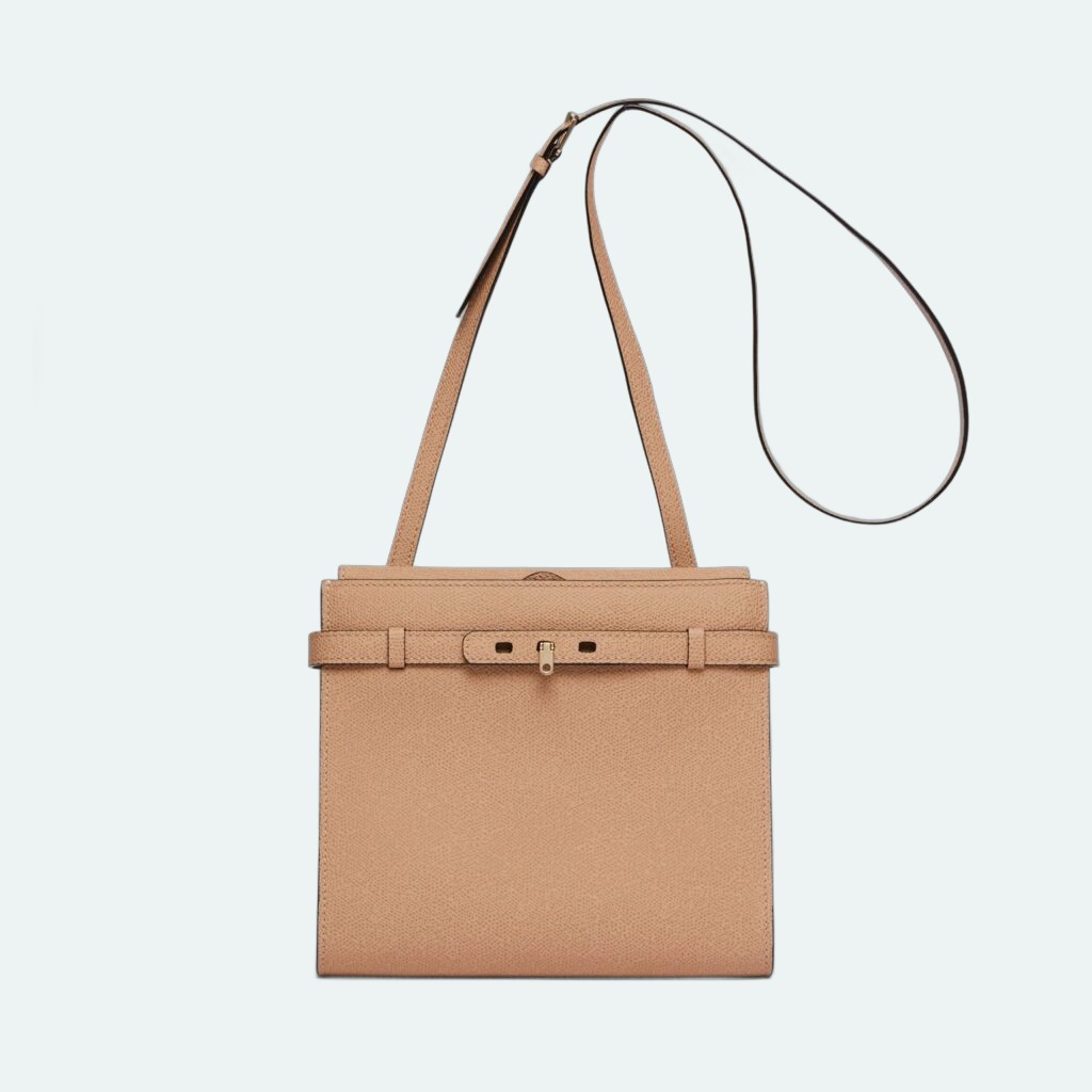 Valextra - Brera B Crossbody Bag - Cachemire Beige