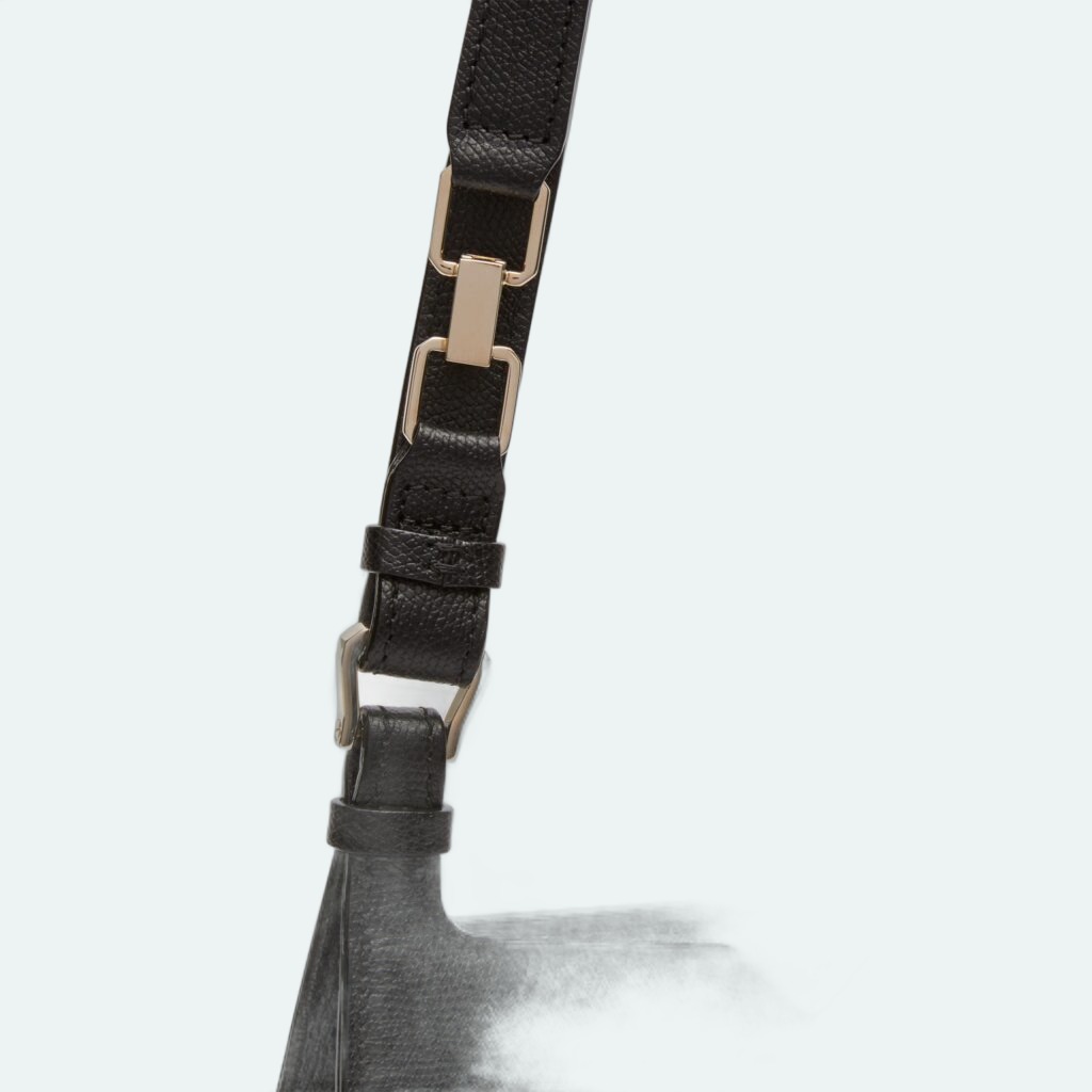Valextra - Hobo Mini - Black