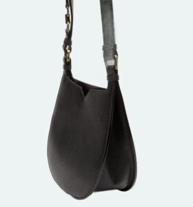 Valextra - Hobo Mini - Black - Image 4