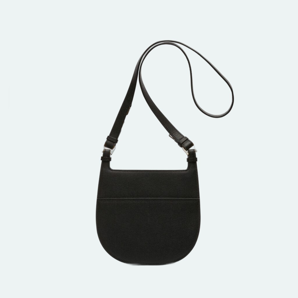 Valextra - Hobo Mini - Black