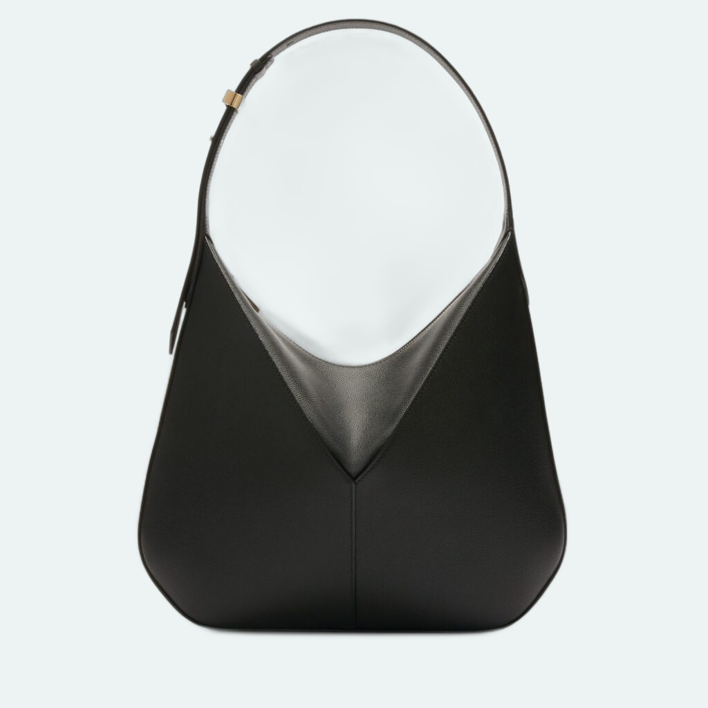 Valextra - Vivi Hobo Bag - Black