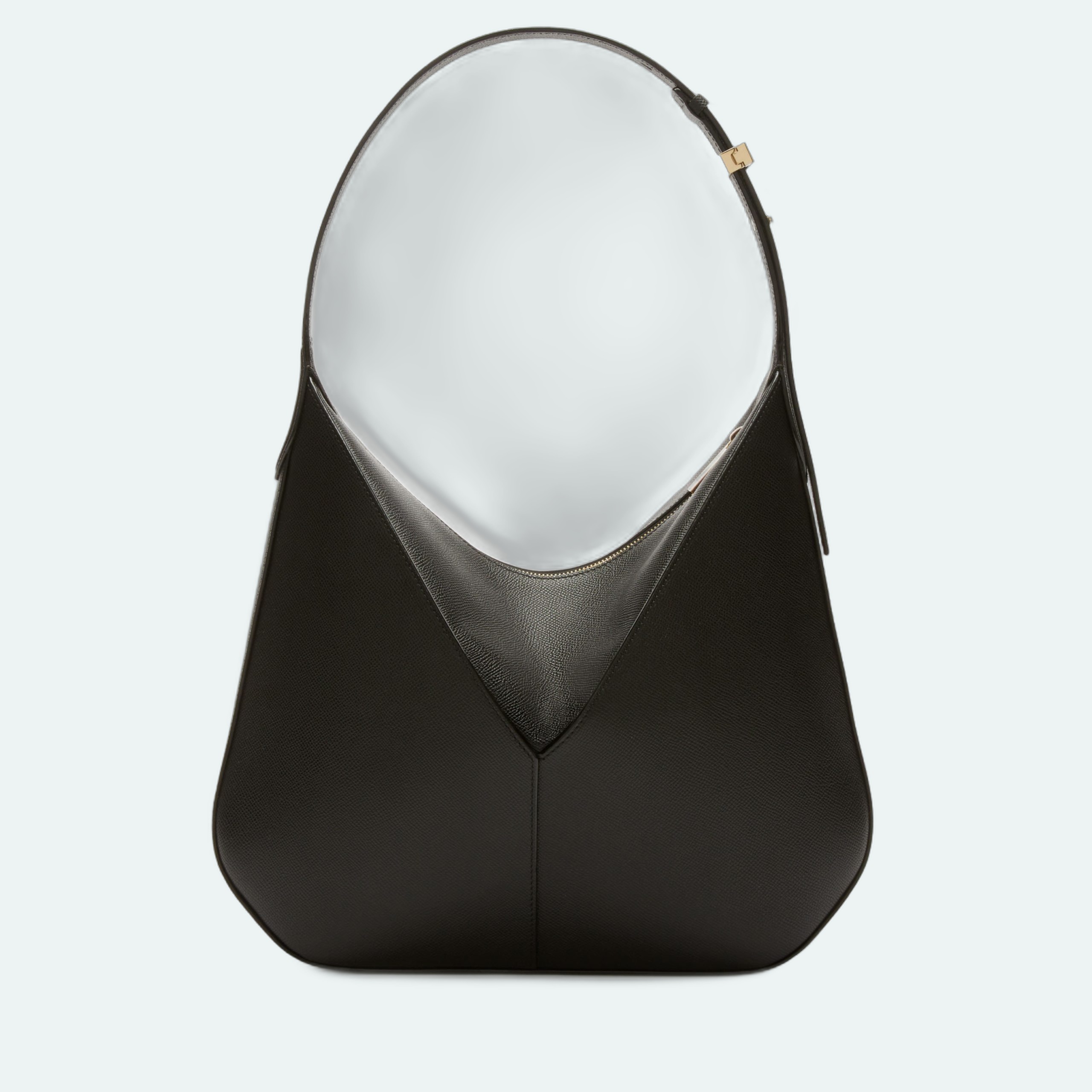Valextra - Vivi Hobo Bag - Black - Image 5