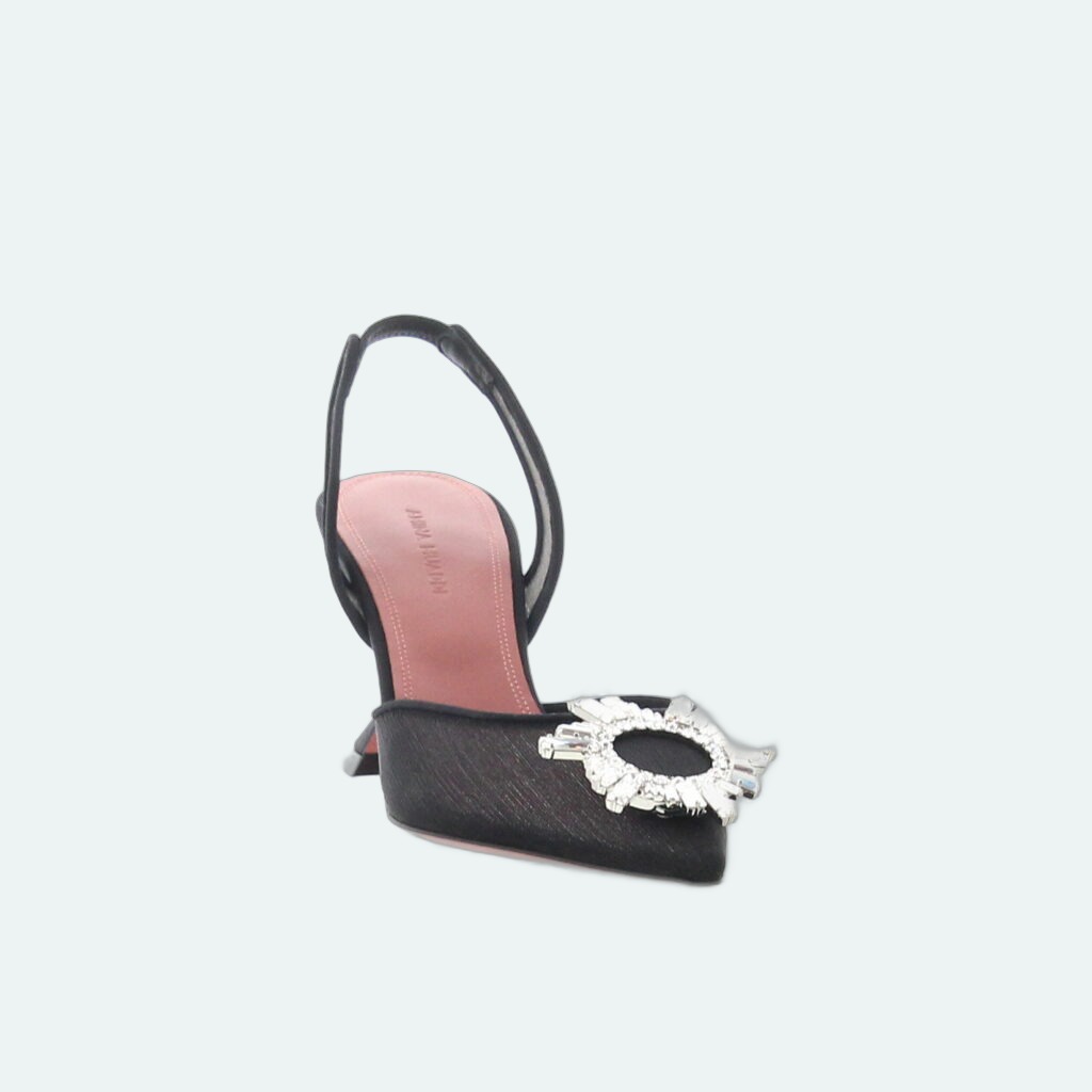 Amina Muaddi - Begum 70 - Mesh Black