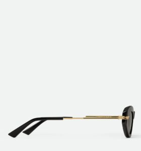 Bottega Veneta - Classic Cat Eye - Black / Grey - Image 2