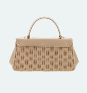 Carla Saint Barth - Vimini Long Bag - Carne / Carne - Image 2