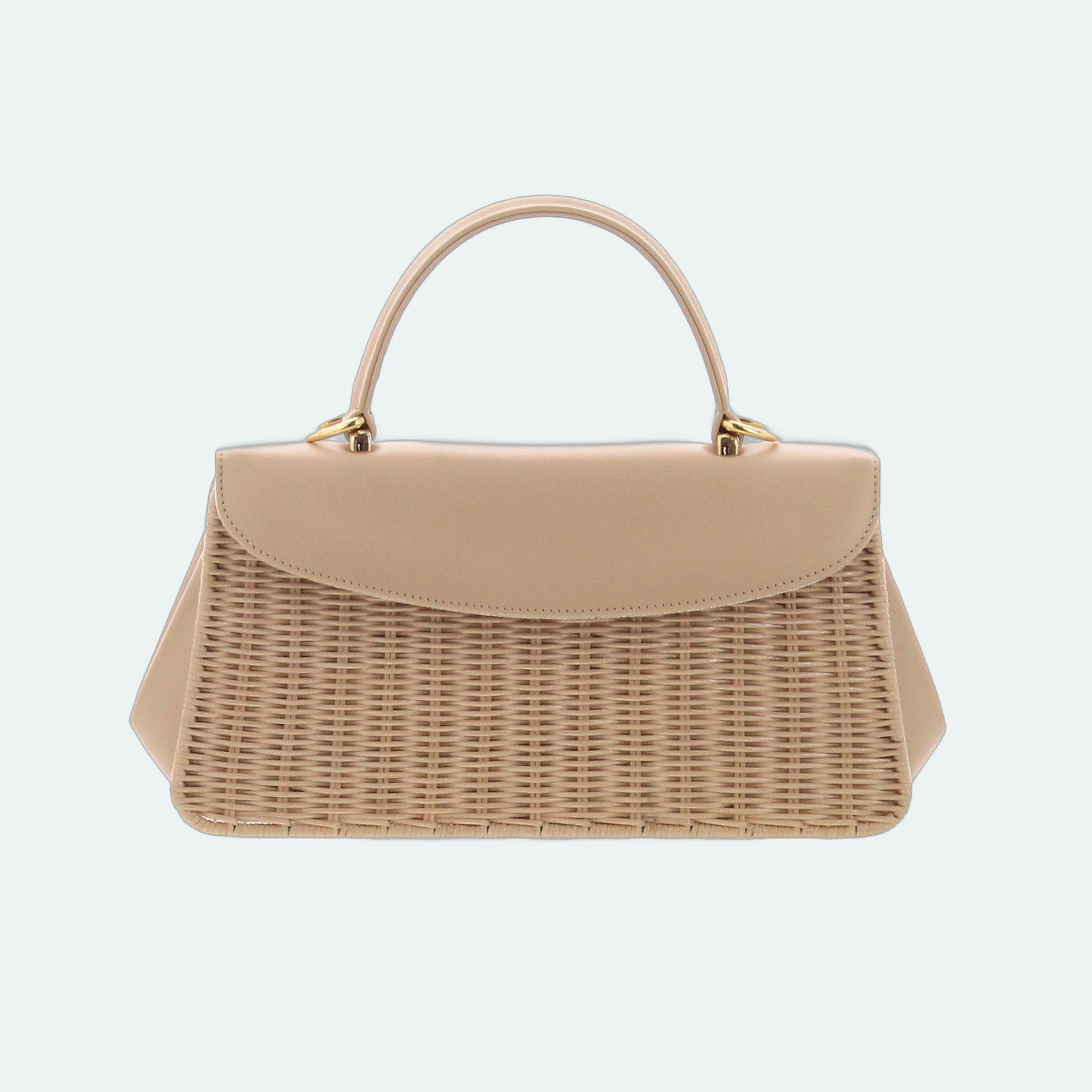 Carla Saint Barth - Vimini Long Bag - Carne / Carne - Image 1