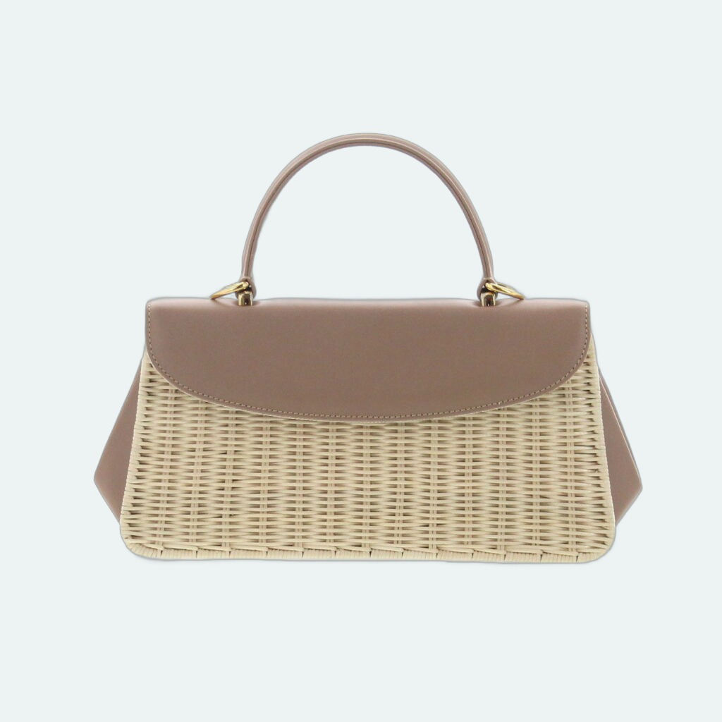 Carla Saint Barth - Vimini Long Bag - Natural / Desert