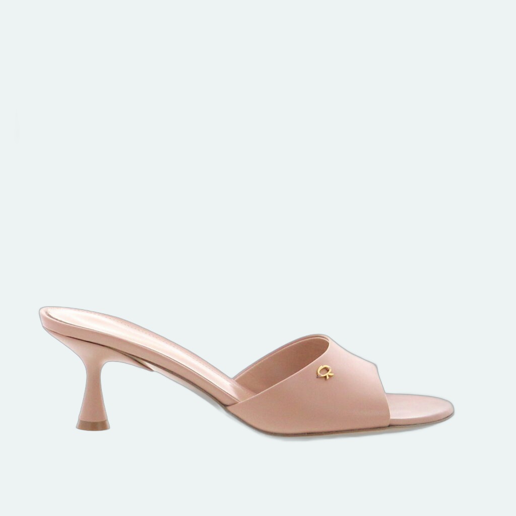 Gianvito Rossi - Ascent Mule 55 - Peach