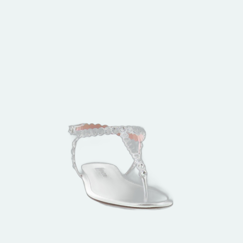 Aquazzura - Tequila Thong - Silver