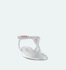 Aquazzura - Tequila Thong - Silver - Image 2