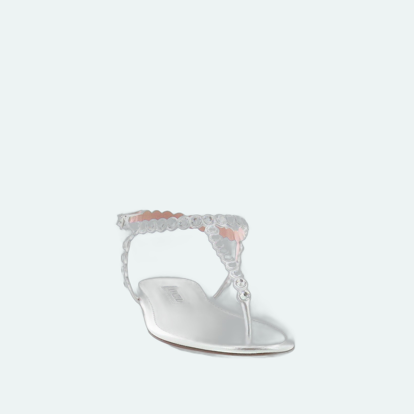 Aquazzura - Tequila Thong - Silver - Image 2