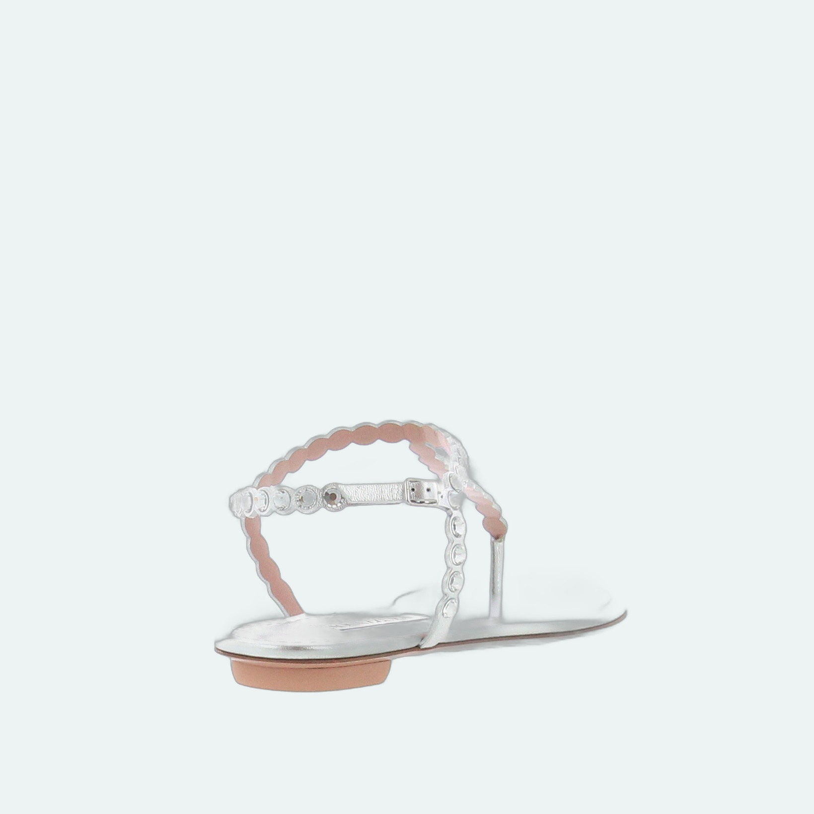 Aquazzura - Tequila Thong - Silver - Image 3