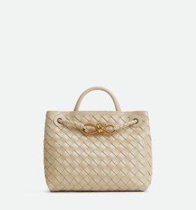 Bottega Veneta - Andiamo Small - Ecru - Image 1