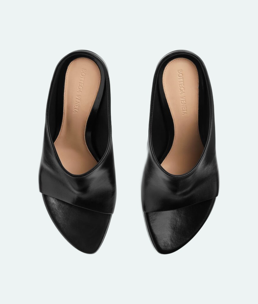 Bottega Veneta - Rana Mule - Black