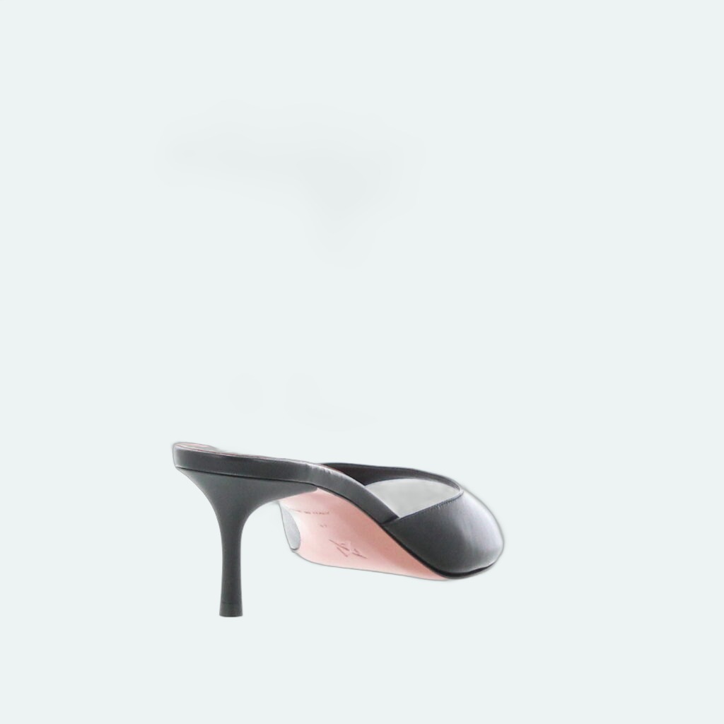 Amina Muaddi - Jeanne Slipper 60 - Black