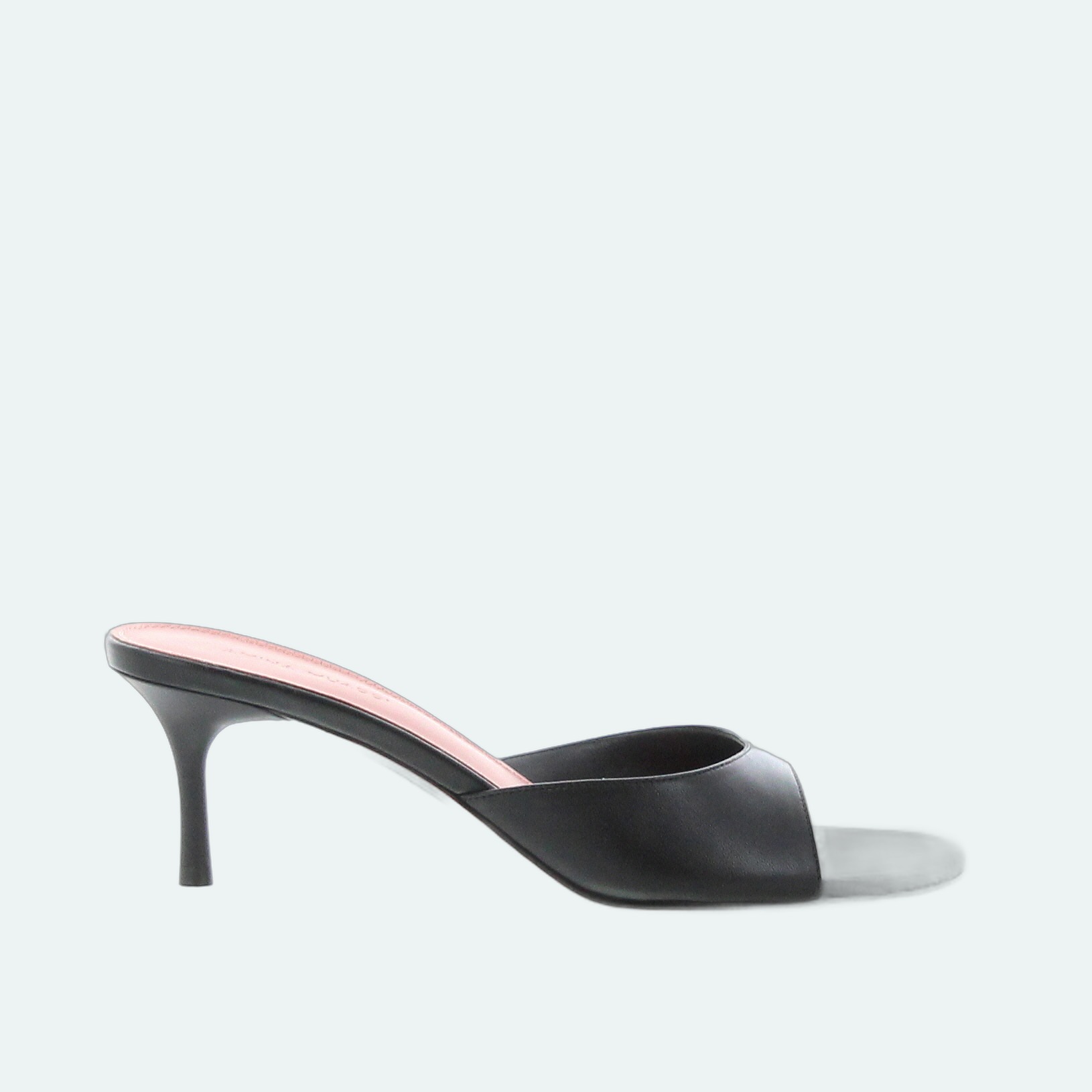 Amina Muaddi - Jeanne Slipper 60 - Black - Image 1