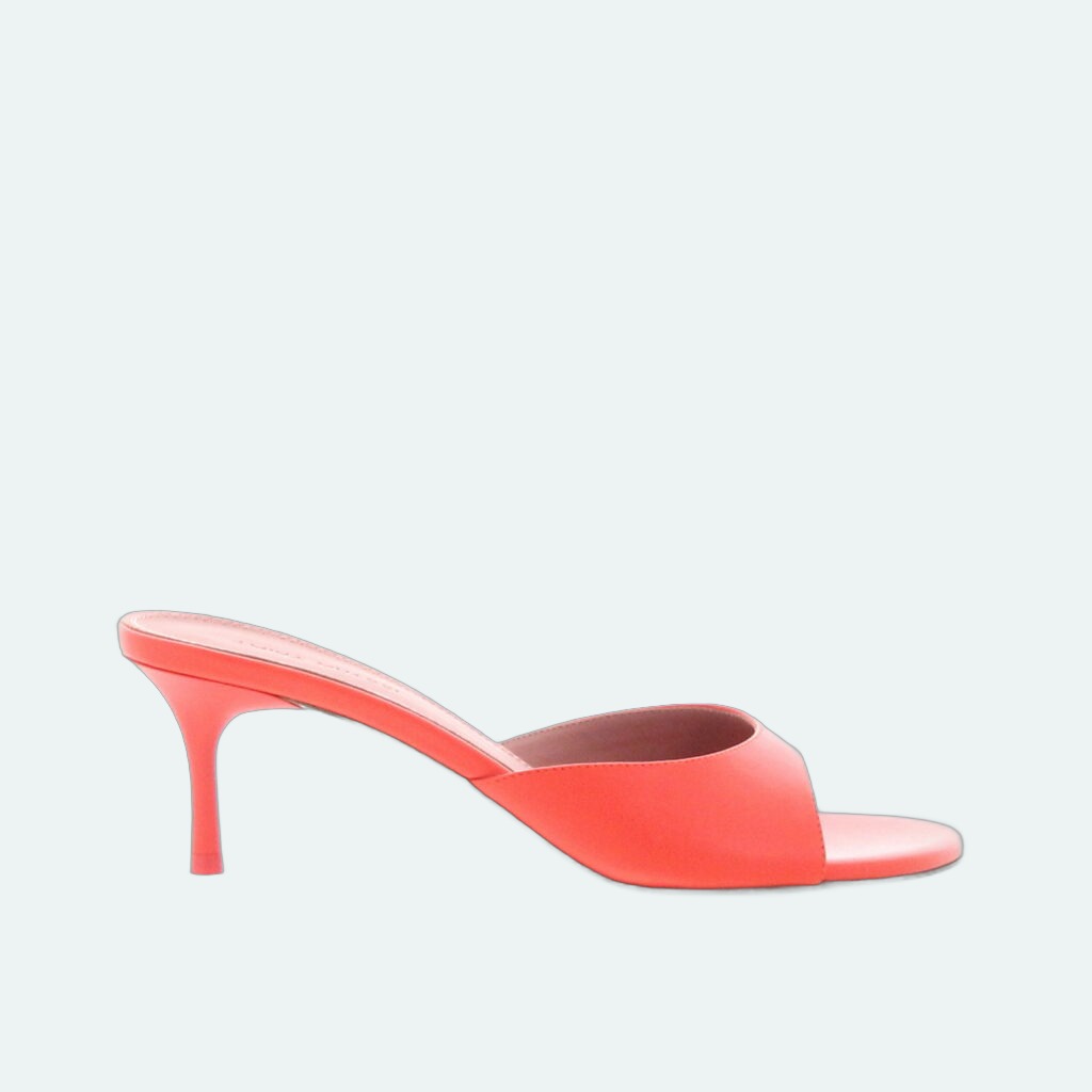 Amina Muaddi - Jeanne Slipper 60 - Tangerine