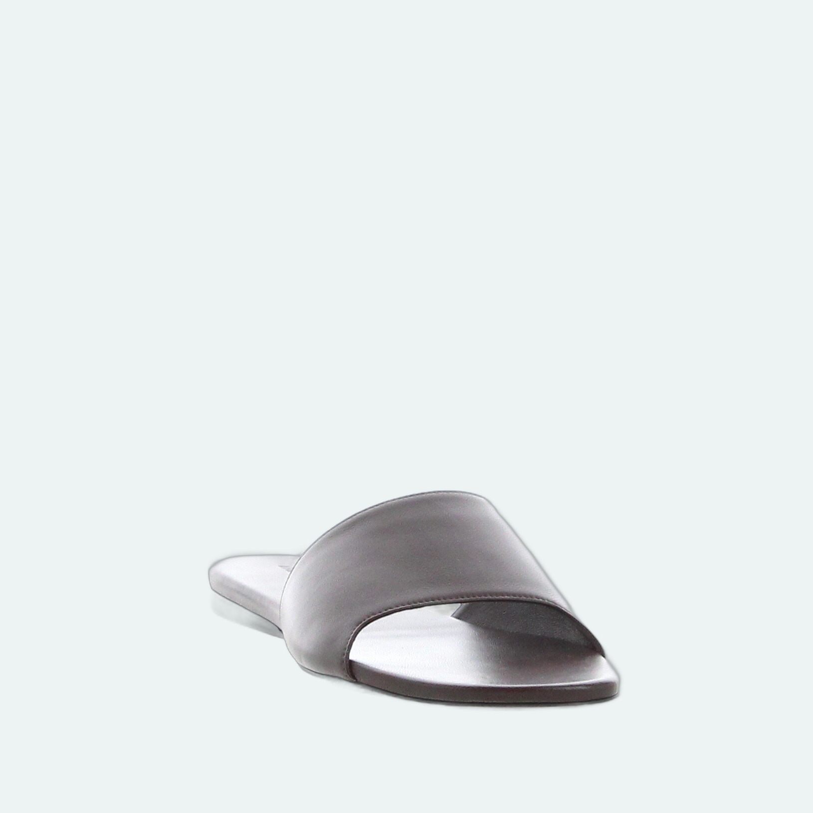 Amina Muaddi - Bianca Flat - Coffee - Image 2