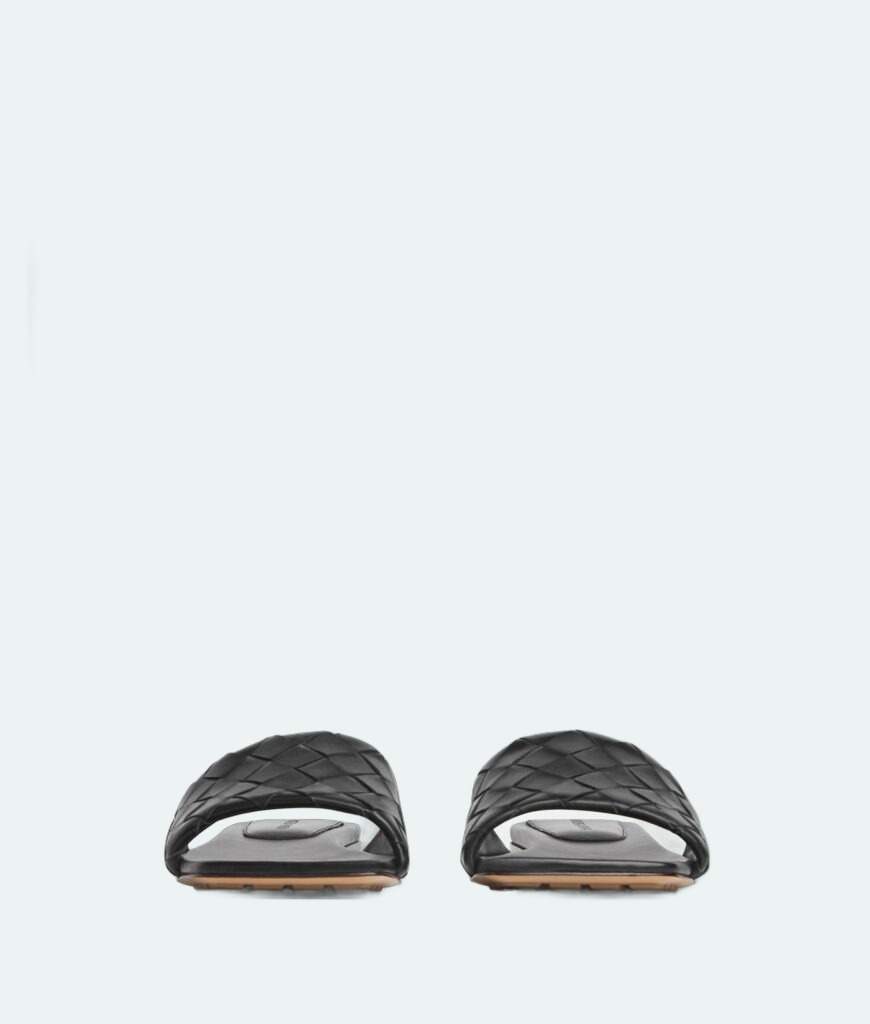 Bottega Veneta - Parco Flat Mule - Black