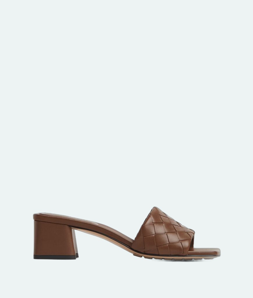 Bottega Veneta - Parco Mule - Dark Leather