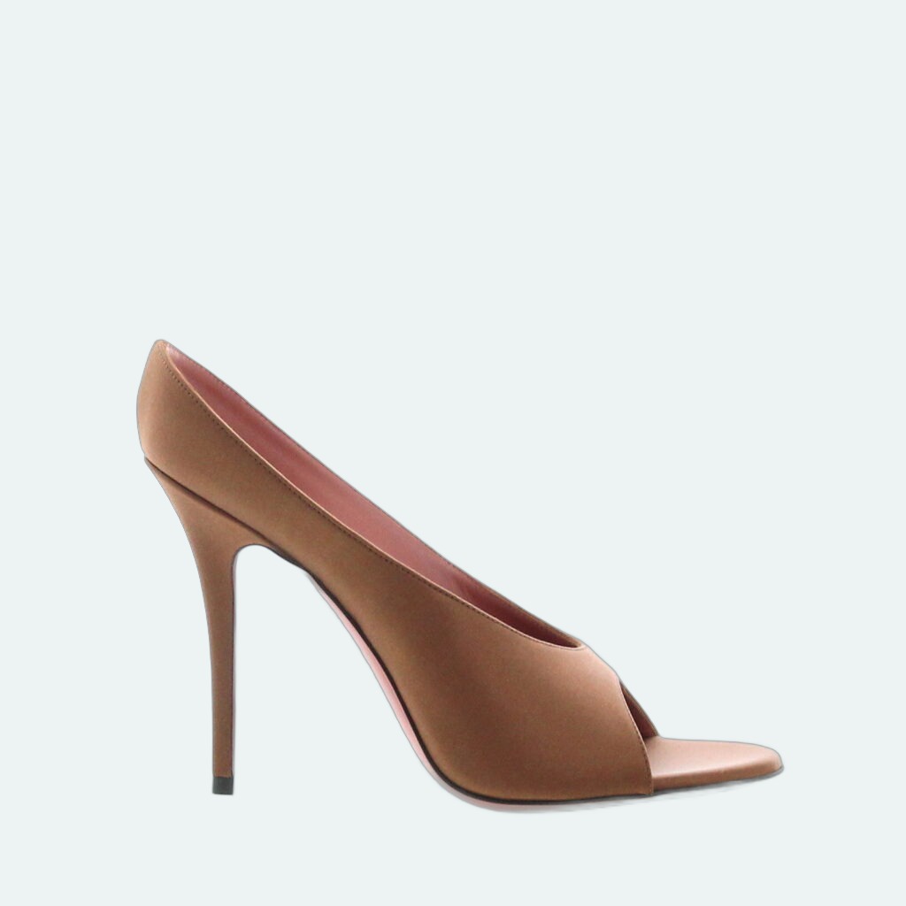 Amina Muaddi - Anok Slipper - Mocha
