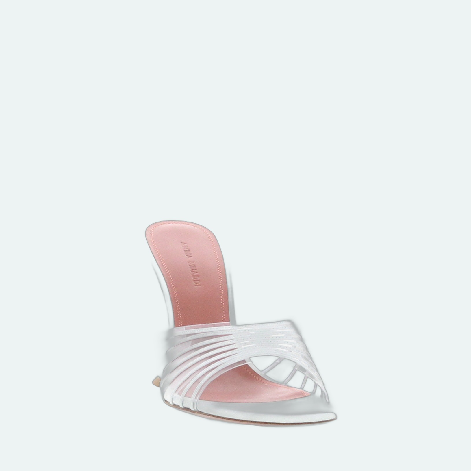 Amina Muaddi - Mookie Slipper - White - Image 2