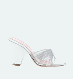 Amina Muaddi - Mookie Slipper - White - Image 1