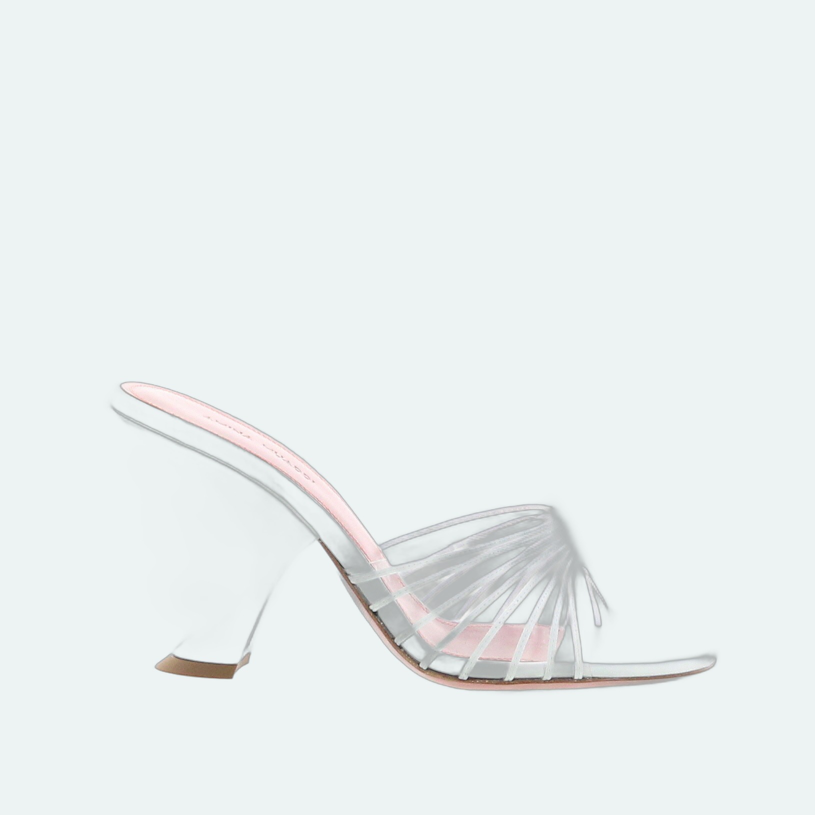 Amina Muaddi - Mookie Slipper - White - Image 1