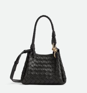 Bottega Veneta - Parachute Small - Black - Image 1