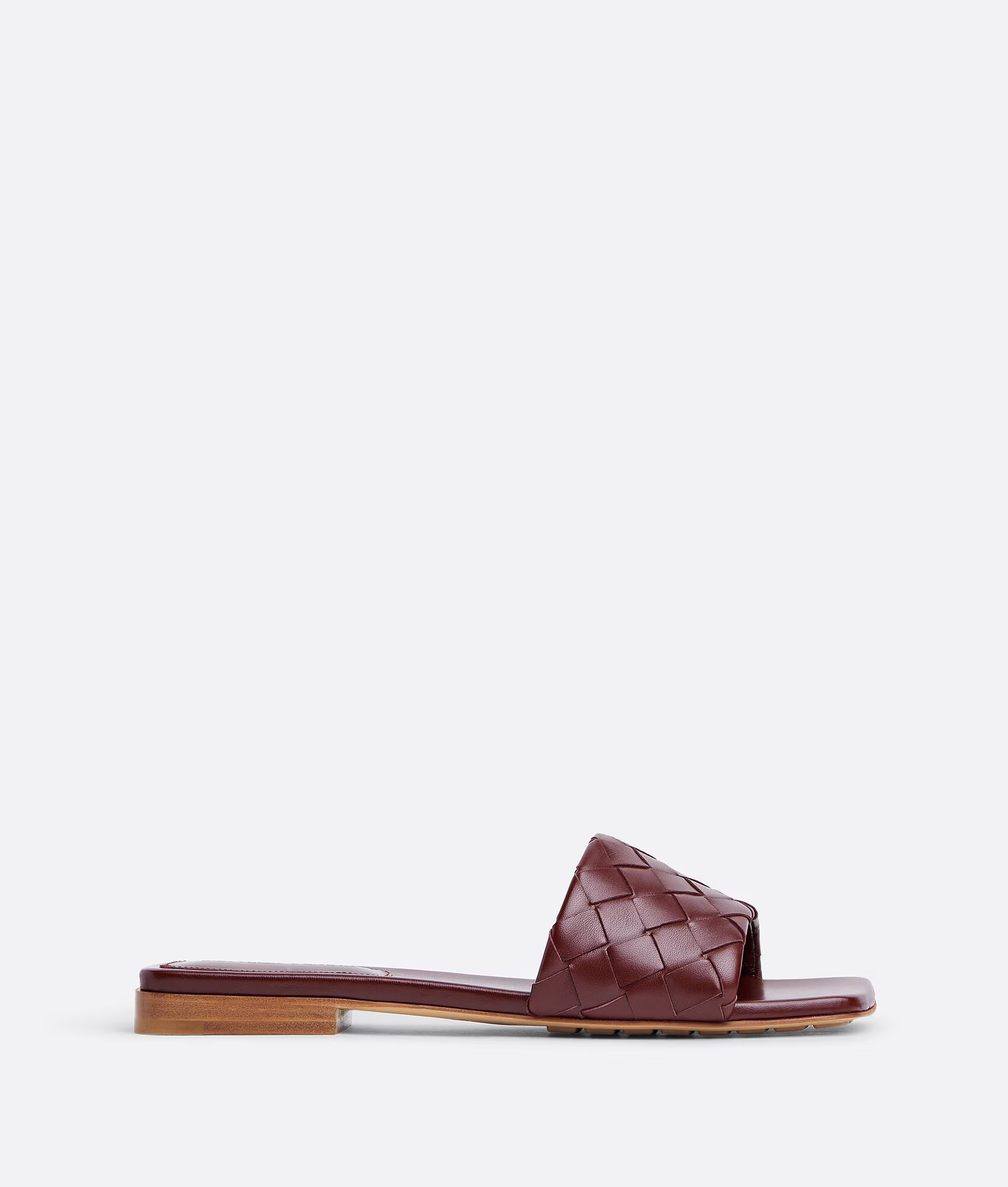 Bottega Veneta - Parco Flat Mule - Barolo - Image 1