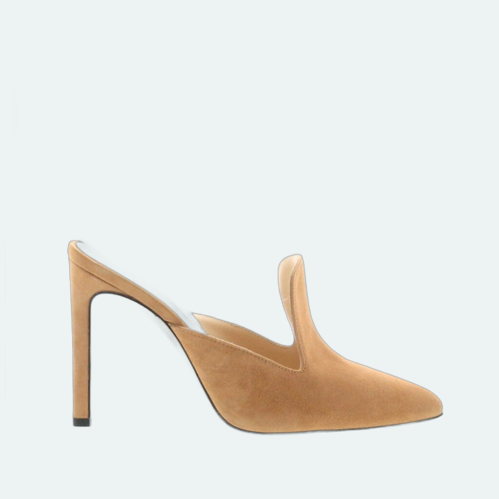 Carla Saint Barth - Sabot - Suede Sabbia