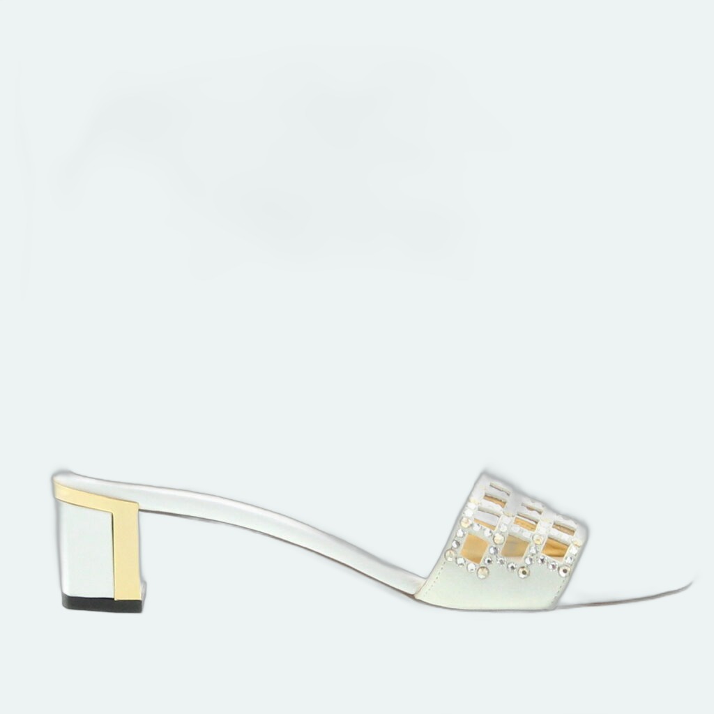 Carla Saint Barth - Zita Slide - White