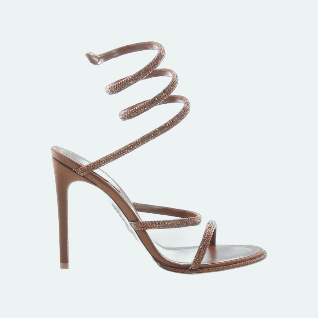 Rene Caovilla - Cleo Sandal 105 - Brown