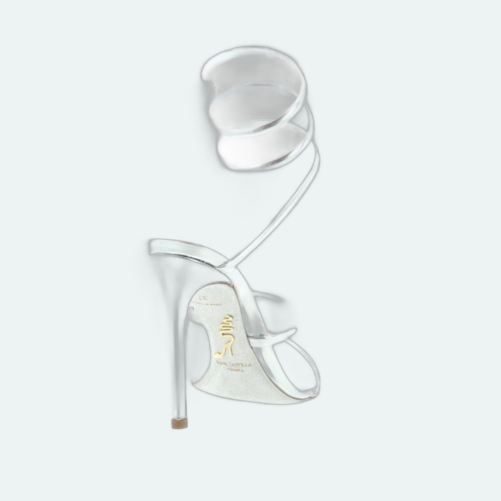 Rene Caovilla - Cleo Sandal 105 - Silver