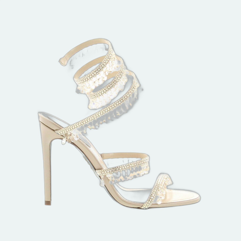 Rene Caovilla - Chandelier Sandal - Beige