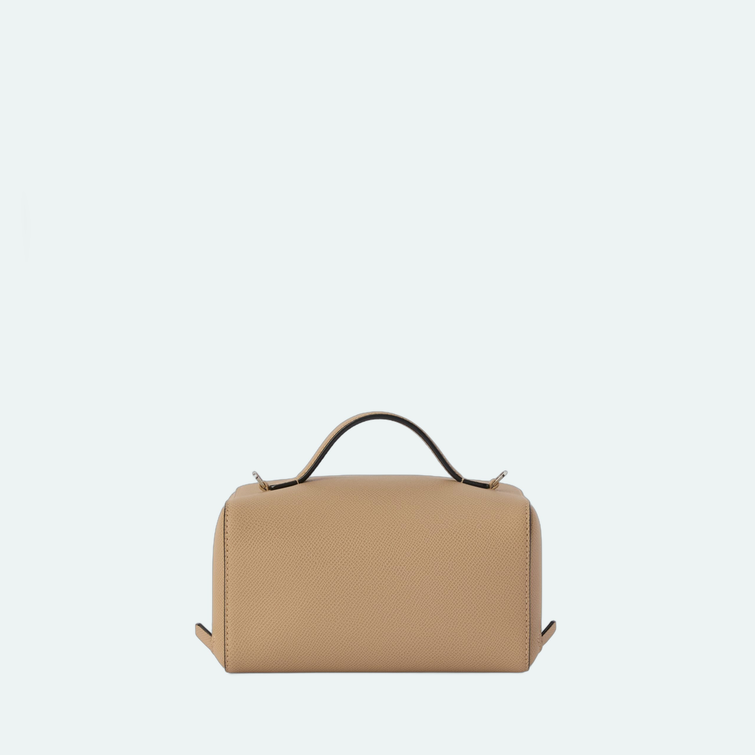 Valextra - V Line Crossbody Vanity Bag - Beige Chachemire - Image 4