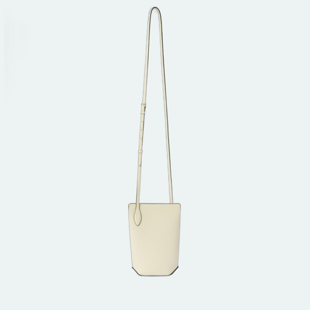Valextra - Vivi Crossbody Phone Bag - Pergamena