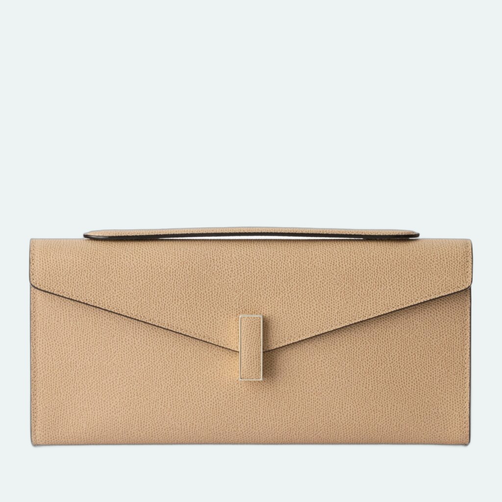 Valextra - Iside Clutch - Beige Chachemire