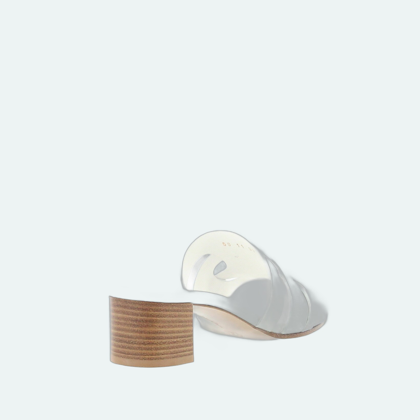 Gianvito Rossi - Nora Mule 45 - White - Image 3