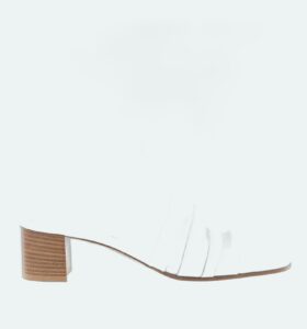 Gianvito Rossi - Nora Mule 45 - White - Image 1