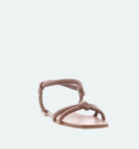 Gianvito Rossi - Juno Sandal Flat - Cuoio - Image 2