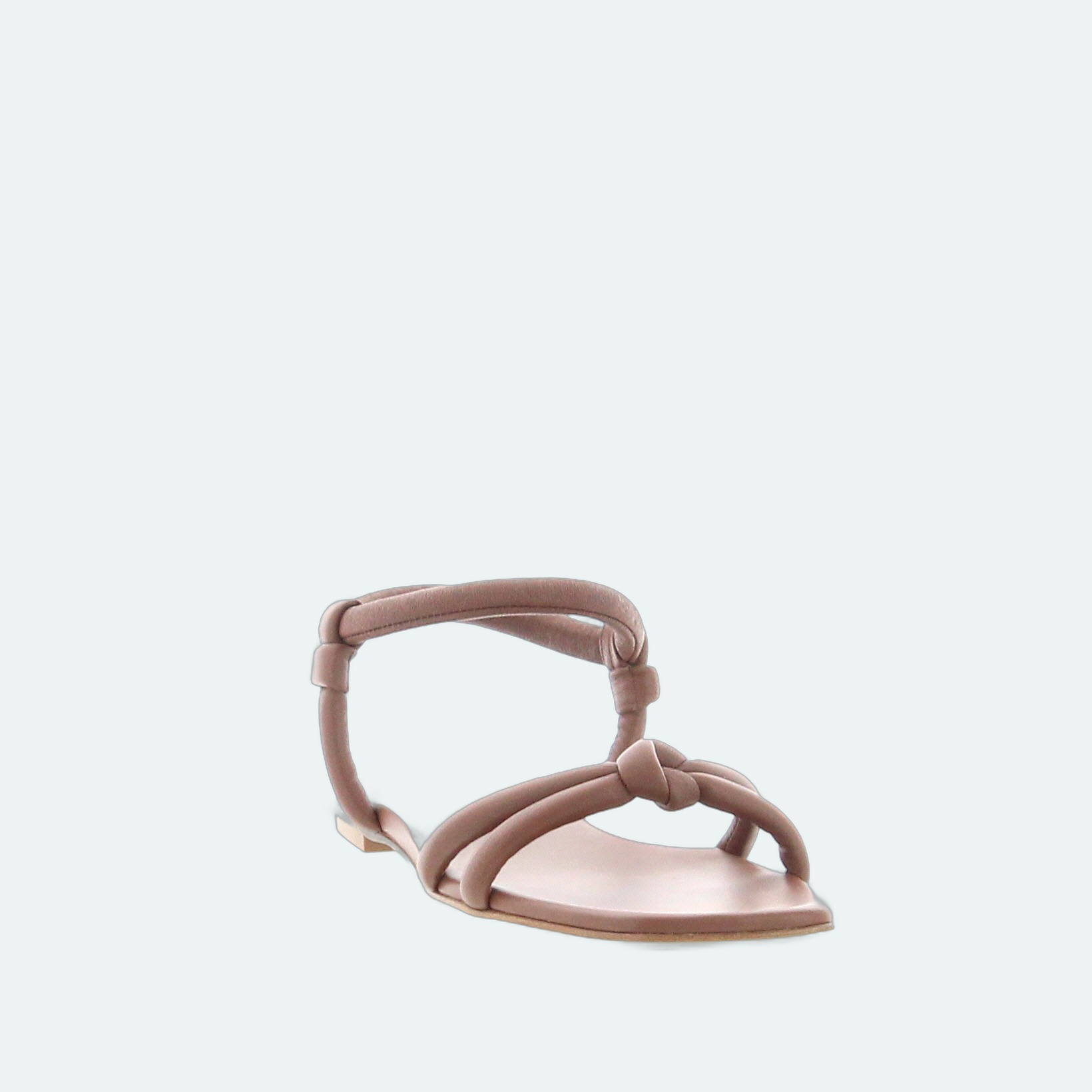 Gianvito Rossi - Juno Sandal Flat - Cuoio - Image 2