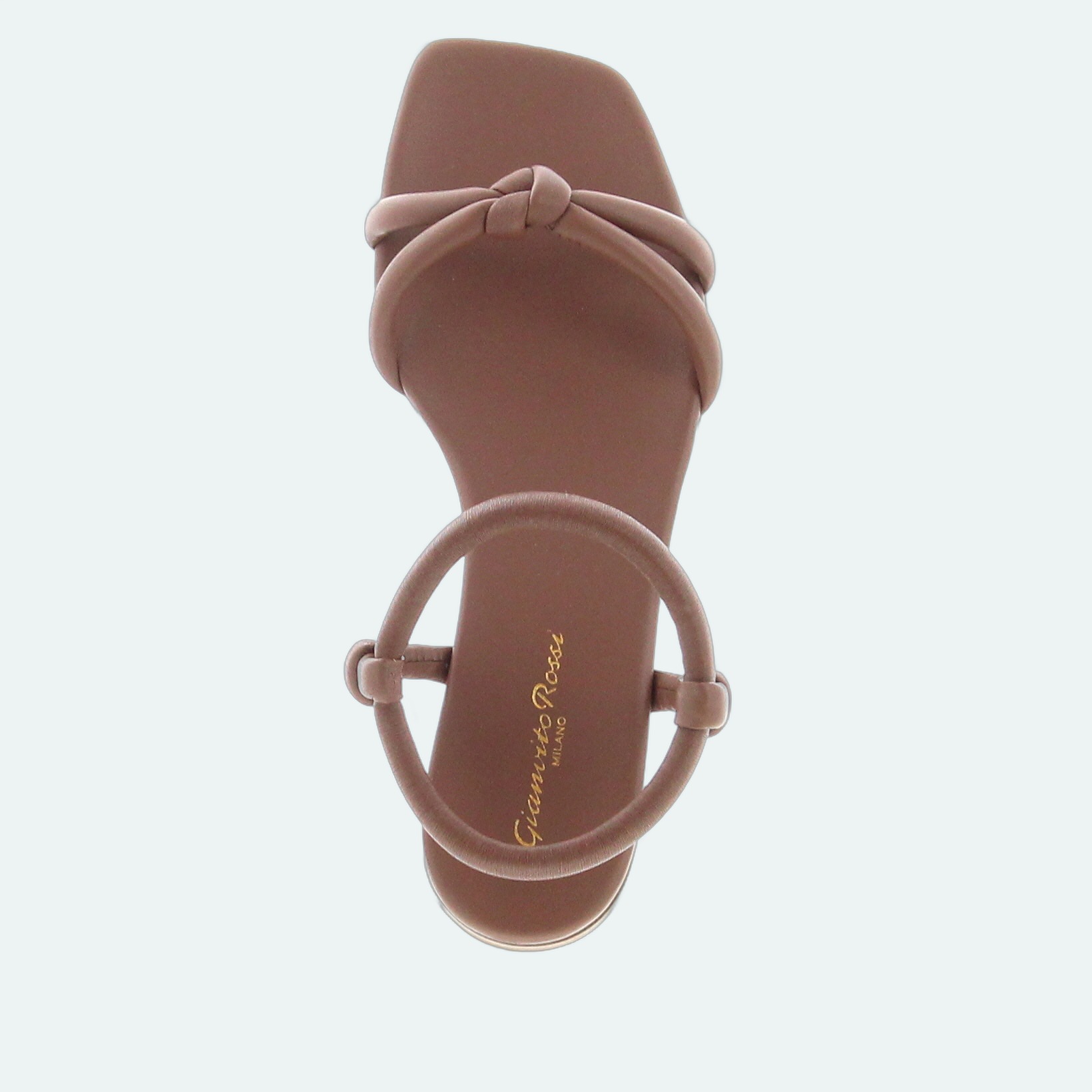 Gianvito Rossi - Juno Sandal Flat - Cuoio - Image 3