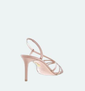 Aquazzura - Talk To Me Sandal 75 - Powder Pink - Image 3